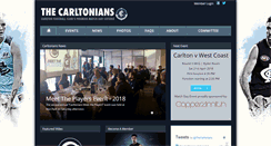 Desktop Screenshot of carltonians.com.au